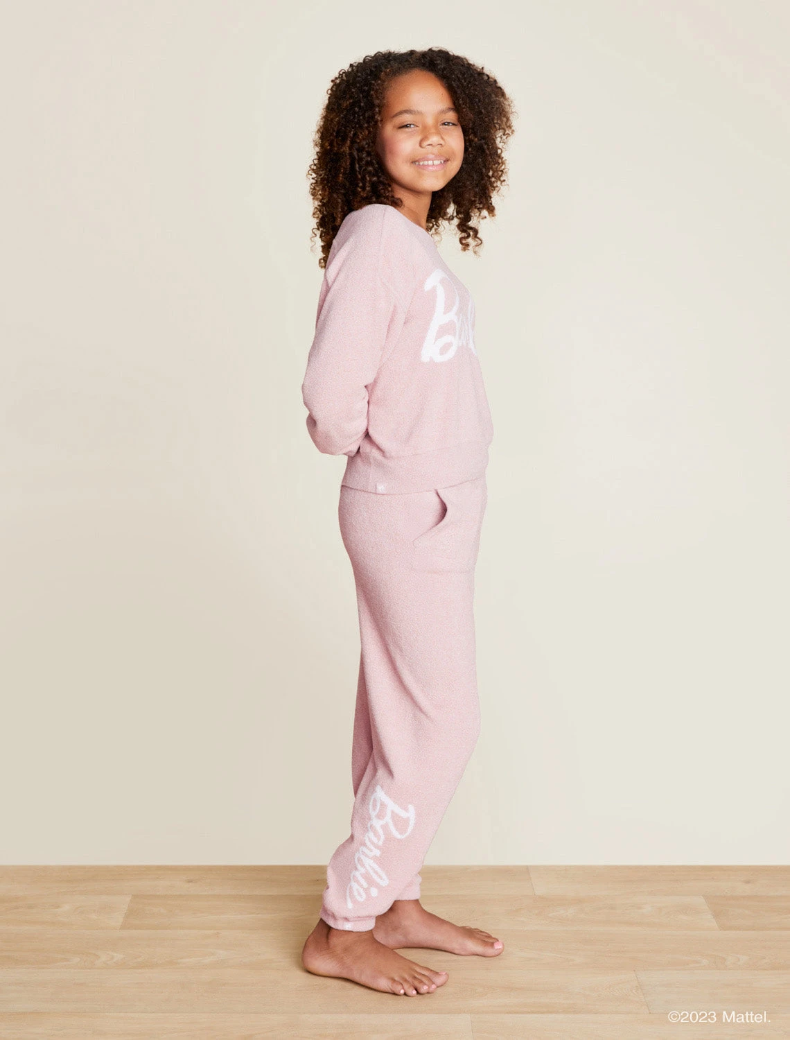 CozyChic Ultra Lite® Youth Barbie™ Jogger 4 CozyChic Ultra Lite® Youth Barbie™ Jogger - Image 2