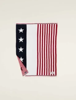 CozyChic® Team USA Stars And Stripes Throw -SAP Clothing Shop USHCC22367 AmericanaMulti 3 W